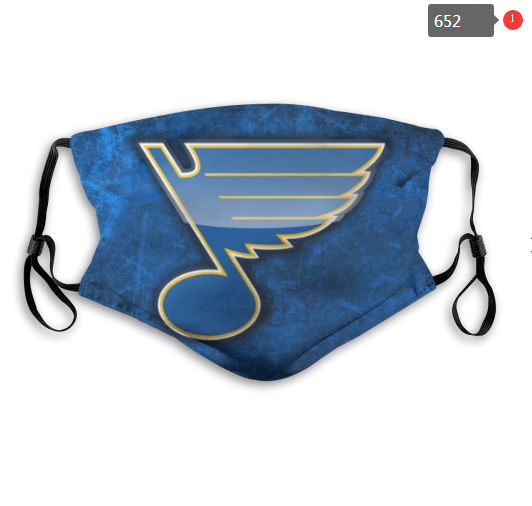 NHL St.Louis Blues #14 Dust mask with filter